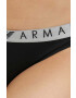 Emporio Armani Underwear Бикини (2 броя) в черно - Pepit.bg