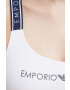 Emporio Armani Underwear Домашен топ в бяло - Pepit.bg