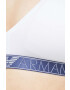 Emporio Armani Underwear Сутиен в бяло с изчистен дизайн - Pepit.bg