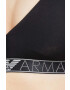 Emporio Armani Underwear Сутиен в черно с изчистен дизайн - Pepit.bg