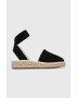 Emu Australia Еспадрили Elabana в черно с платформа W12872.BLAK - Pepit.bg