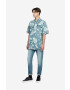 Evisu Дънки Graffiti Daruma Pocket Printed Jeans в синьо 2ESHTM3JE12517CT INDIGO MID TONE - Pepit.bg