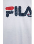 Fila Детска памучна пижама в бяло с десен - Pepit.bg