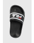 Fila Детски чехли в черно - Pepit.bg
