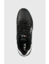 Fila Кожени маратонки Arcade L в черно - Pepit.bg