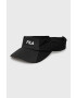 Fila Козирка в черно с изчистен дизайн - Pepit.bg