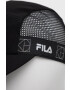 Fila Шапка с козирка Rewa в черно с изчистен дизайн - Pepit.bg