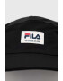 Fila Шапка с козирка Tangier в черно с апликация - Pepit.bg