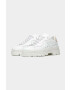 Filling Pieces Кожени маратонки Court Serrated в бяло 89128861042 - Pepit.bg