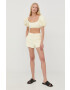 For Love & Lemons Топ в жълто - Pepit.bg