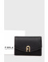 Furla Кожен портфейл дамски в черно - Pepit.bg