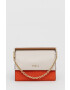 Furla Кожен портфейл дамски в сиво - Pepit.bg