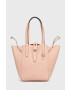 Furla Кожена чанта в розово - Pepit.bg