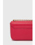 Furla Кожена чанта в розово - Pepit.bg