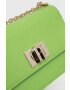 Furla Кожена чанта в зелено - Pepit.bg
