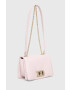 Furla Кожена чанта в розово - Pepit.bg