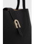 Furla Кожена чанта в розово - Pepit.bg