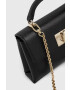 Furla Кожена чанта в черно - Pepit.bg