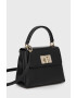 Furla Кожена чанта в черно - Pepit.bg