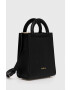 Furla Кожена чанта Dara в черно - Pepit.bg