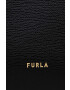 Furla Кожена чанта Dara в черно - Pepit.bg