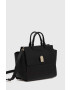 Furla Кожена чанта Emma в черно - Pepit.bg