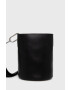 Furla Кожена чанта Lipari в черно - Pepit.bg