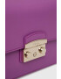 Furla Кожена чанта Metropolis в лилаво - Pepit.bg