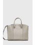 Furla Кожена чанта Miastella в сиво - Pepit.bg