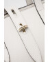 Furla Кожена чанта Net в бяло - Pepit.bg