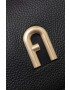 Furla Кожена чанта Primula в черно - Pepit.bg