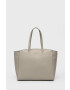 Furla Кожена чанта в сиво - Pepit.bg
