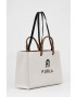 Furla Кожена чанта Varsity - Pepit.bg