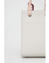 Furla Кожена чанта varsity style в бяло - Pepit.bg