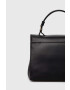Furla Кожена чанта Vitello в черно - Pepit.bg