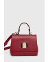 Furla Кожена чанта Vitello в червено - Pepit.bg