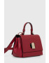 Furla Кожена чанта Vitello в червено - Pepit.bg