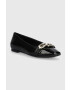 Furla Кожени балеринки Chain в черно YC82FUC VS1000 O6000 - Pepit.bg