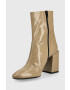 Furla Кожени боти Block Boot - Pepit.bg