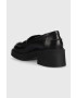 Furla Кожени мокасини College в черно с платформа YF58FCG WU0000 O6000 - Pepit.bg