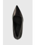 Furla Кожени обувки с висок ток Code Decollete в черно YC44FCD X30000 O6000 - Pepit.bg