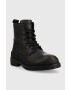 G-Star Raw Кожени боти Blake Hgh в черно с платформа - Pepit.bg