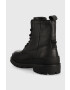 G-Star Raw Кожени боти Blake Hgh в черно с платформа - Pepit.bg