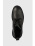 G-Star Raw Кожени боти Blake Hgh в черно с платформа - Pepit.bg