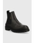G-Star Raw Кожени боти челси Blake Chs Lea в черно с висок ток - Pepit.bg