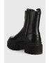 G-Star Raw Кожени боти Kafey Pfm в черно с платформа - Pepit.bg