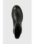 G-Star Raw Кожени боти Kafey Pfm в черно с платформа - Pepit.bg