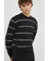 G-Star Raw Памучен суичър в черно с принт - Pepit.bg