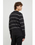 G-Star Raw Памучен суичър в черно с принт - Pepit.bg