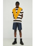 G-Star Raw Памучен суичър в бяло с принт - Pepit.bg